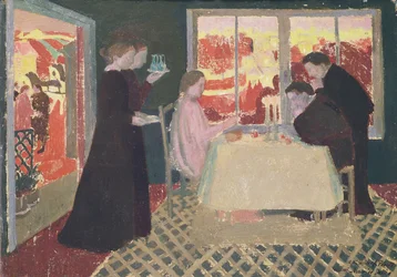 Study for The Supper at Emmaus